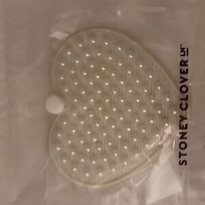 Stoney Clover Pearl Heart Patch NEW